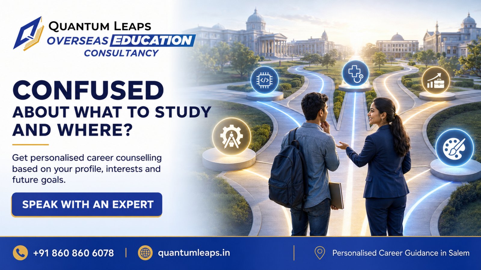Benefits of Choosing Professional Study Abroad Consultants in Trichy