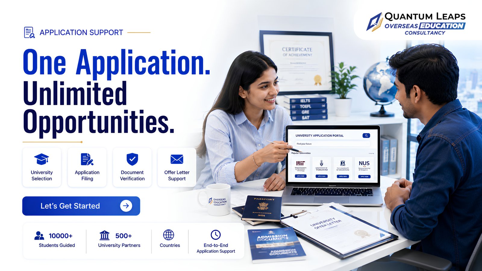 Expert Study Abroad Consultants in Salem for Overseas Education and Student Visa Assistance
