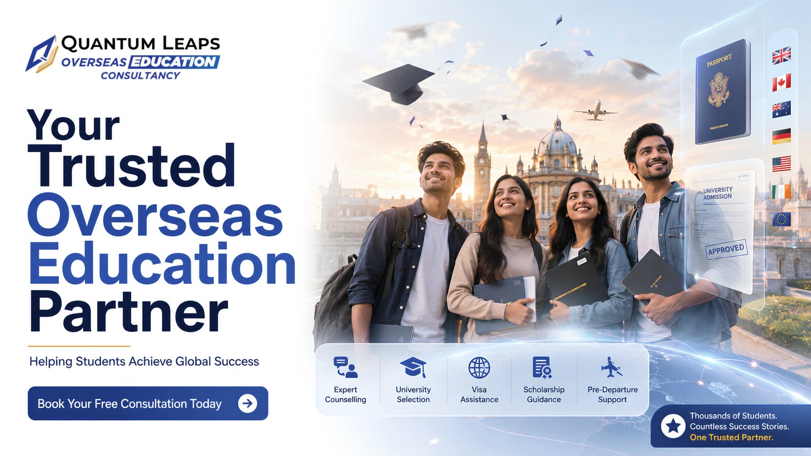 Professional study abroad consultants in Trichy for career guidance